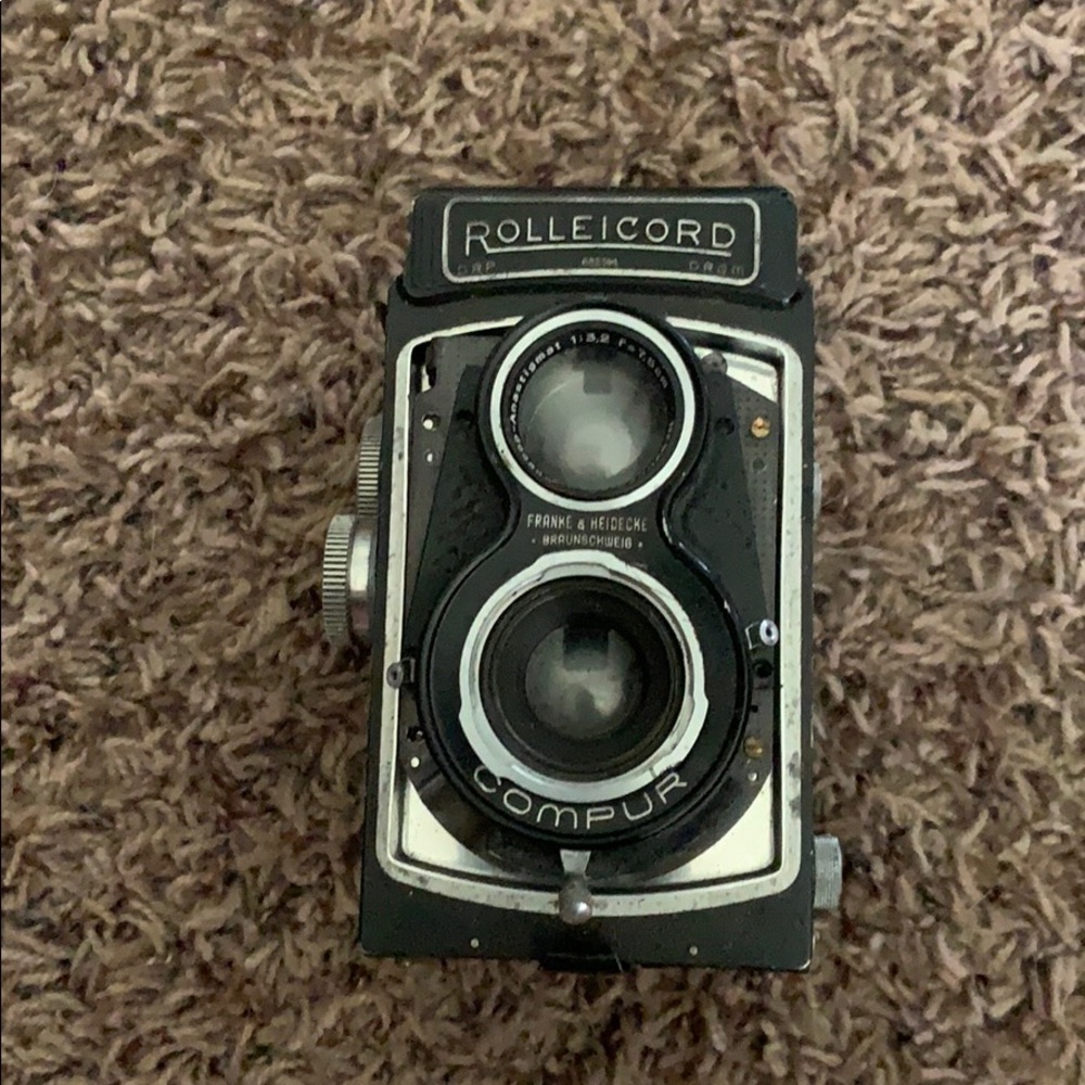 Rolleicord camera 1962. In working condition.  $30
